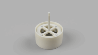 横型洗浄ジグセット(PTFE)