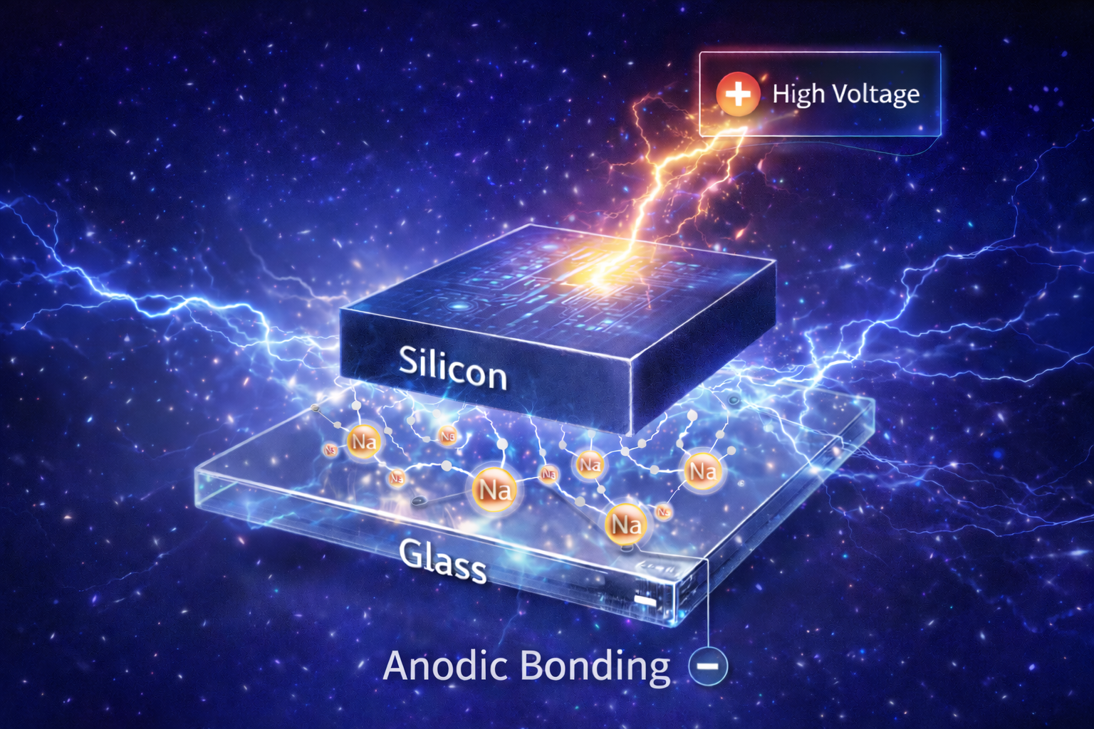 ガラスとシリコンを接合する技術|陽極接合(Anodic Bonding) | K's LABO